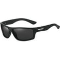 thumbnail image 2 of Full lens Polarized Reading Sunglasses for Men Driving Wrap Around Sports Square Presbyopia Reader, 2 of 8