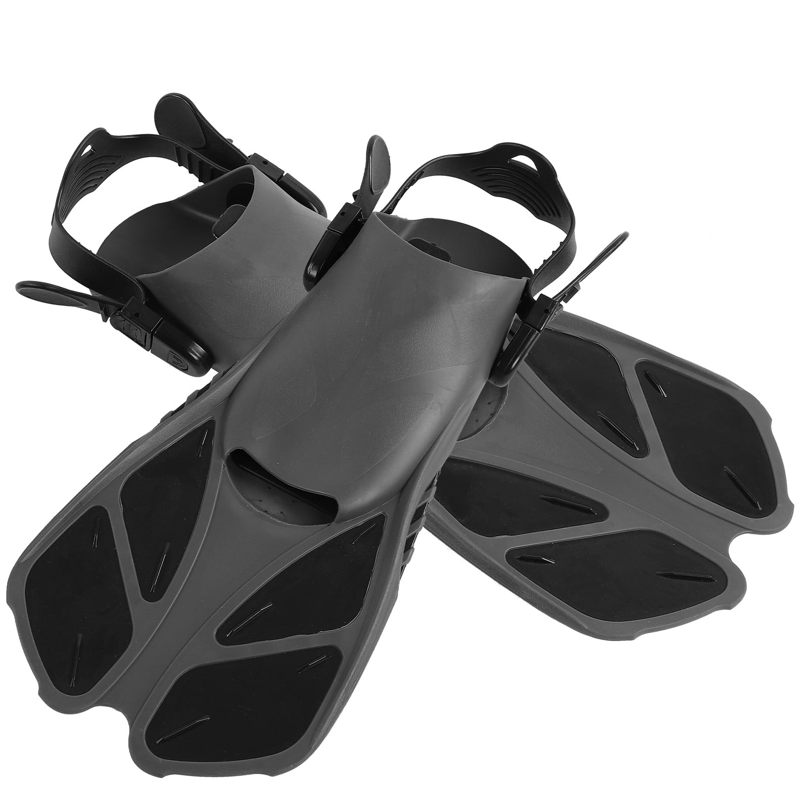 EBTOOLS Adjustable Swimming Fins, Diving Flippers Has Better Anti‑skid