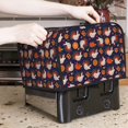 thumbnail image 7 of Honeii Turkey And Thanksgiving Print 4 slice Toaster Cover, Two Slice Toaster Dust-proof Cover For Kitchen Small Appliance and Fingerprint Protection, 7 of 7
