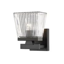 1936-1S-MB-Z-Lite-Astor - 1 Light Wall Sconce In Modern Style-7.75 Inches Tall and 5.75 Inches Wide-Matte Black Finish