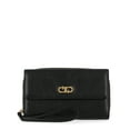 thumbnail image 2 of Time and Tru Women's Ainsley Bulk Clutch, Solid Black, 2 of 4