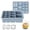 C, variant on 13 Compartment Silicone Ice Multi Size Flexible Ice Tray With Demoulding Food Safe Ice Maker For Home Office Bar Cocktails
