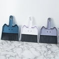 thumbnail image 3 of Flmtop 2Pcs Small Desktop Sweep Broom Dustpan Cleaning Brush Table Corner Besom Cleaner, 3 of 10