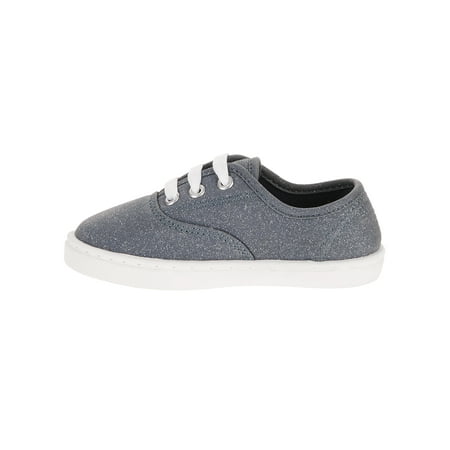 Faded Glory - Toddler Girls' Lace-Up Canvas Shoe - Walmart.com ...