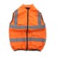 thumbnail image 3 of Chaleco refrescante de verano con ventilador, aire acondicionado, banda reflectante, recargable, ropa de trabajo, 5 V, fluorescente, naranja, XL, 3 of 14