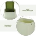 thumbnail image 3 of BESTYASH Basurero Con Abatible Para Hogar Y Oficina Construcción Resistente Verde Claro, 3 of 8