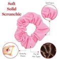 thumbnail image 3 of Motique Accessories 9 Pack Scrunchies Hair Ties Perfect for Adult Female and Girls (Pinks), 3 of 5