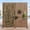 Brown, variant on MAYEERTY 72x35x16 Inch Black Louvered Galvanized Steel Privacy Screen, 6 Piece Double Sided Set for Outdoor Street