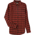 thumbnail image 1 of Camisa a cuadros de franela resistente a la intemperie para hombre, roja, pequeña, 1 of 1