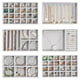 thumbnail image 1 of Bandejas organizadoras de joyas ProCase, apilables, 6 capas, color gris, 1 of 8