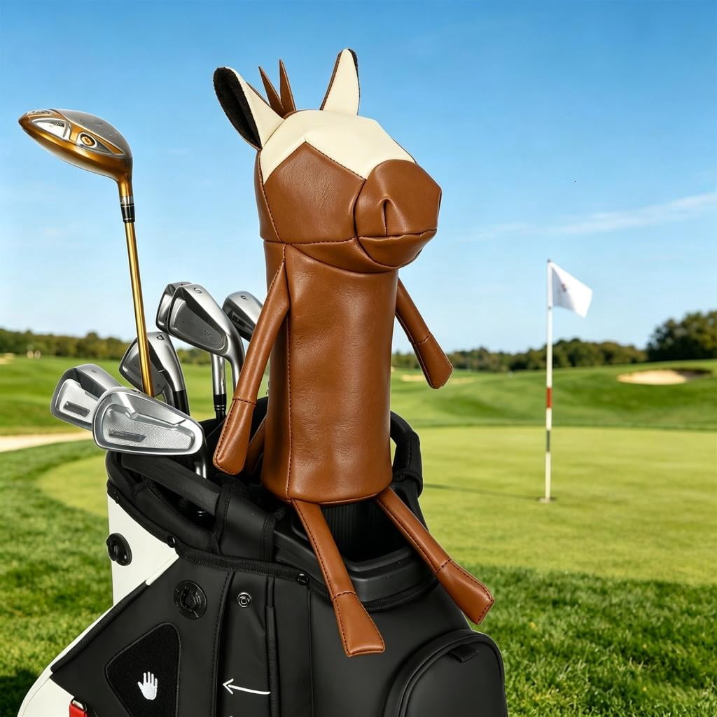 Yihuala Golf Mallets Putter Protective Sleeve Golf Club Head Covers for Men Women Golfs Driver Golfs Club Covers Wood Headcover