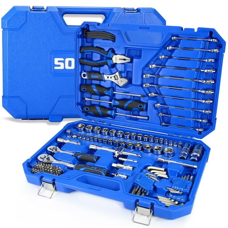 

SORAKO 110-Piece Home Tool Set Professional Auto Repair Tool Set with Pliers