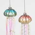 thumbnail image 3 of Bienvenido Adornos navideños de medusas de vidrio, juego de decoraciones costeras para árboles de Navidad, decoración de adornos colgantes de vidrio, decoraciones para árboles de Navidad de playa de, 3 of 8