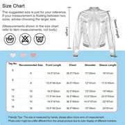 Raenseen Kids Girls Boys Shiny Metallic Hip Hop Jazz Dance Bomber Jacket Holographic Coat Disco Party Outerwear Silver 10
