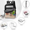 thumbnail image 3 of Summer Vacation Hotel Transylvania Backpacks Basic Shoulder Daypack Bookbag Satchel Knapsack Rucksack-XTYD1830, 3 of 3