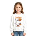 thumbnail image 4 of Gyexs Little Girls Halloween Sweatshirts Crewneck Pullover, Soft and Comfortable, Themed Party Activewear, 4 of 4