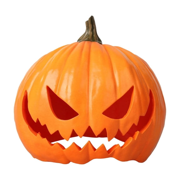 Halloween Decor Spooky Jack O Lantern for Indoor and Outdoor Holiday Party Display 1 Pack