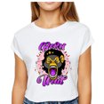 thumbnail image 2 of Men's and Women's Graphic T-shirts Are Born To Be Wild Ape Tops, 2 of 5
