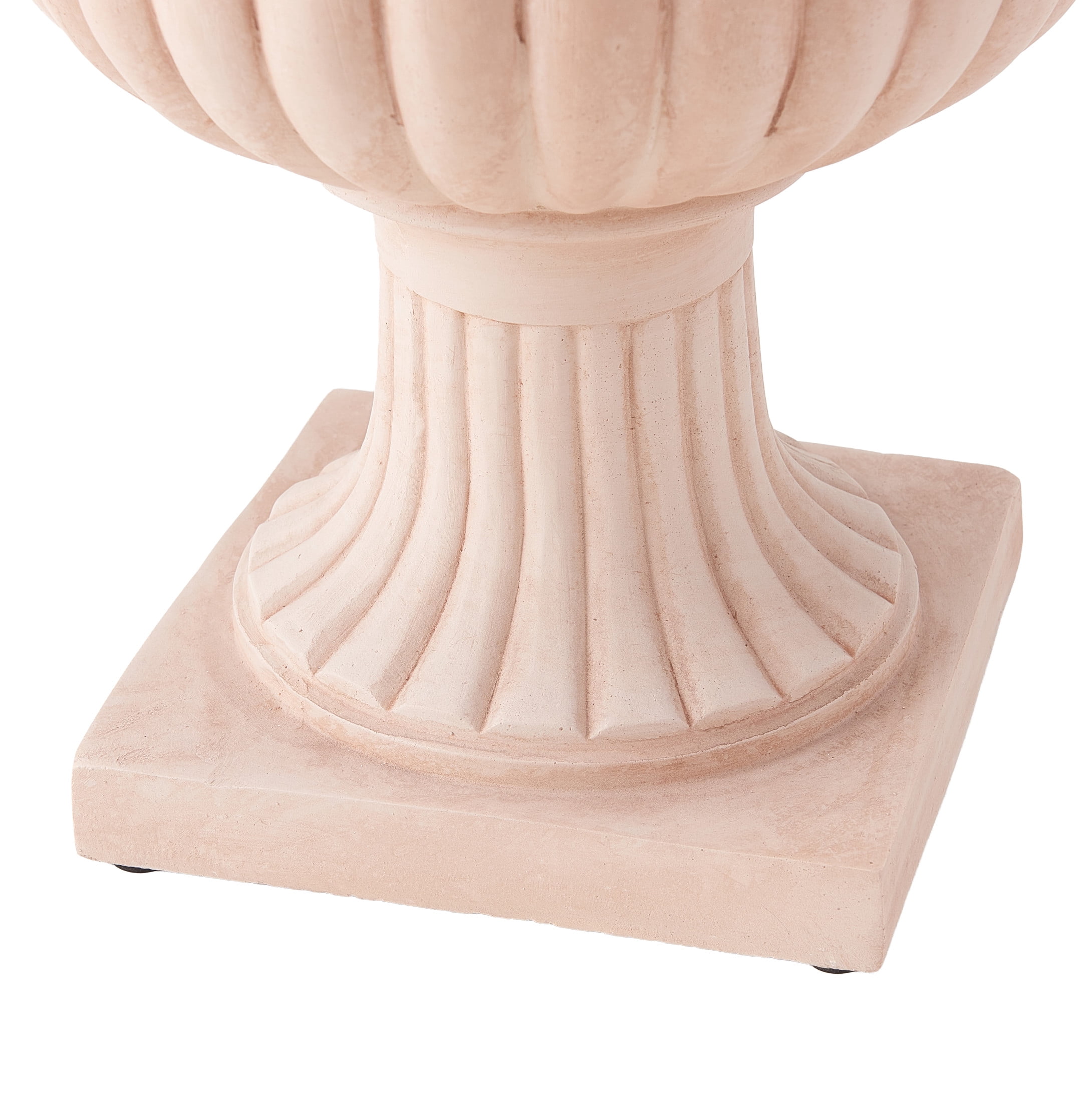 Christopher Knight Home MGO Flower Urn Planter with Scroll Handles, Terracotta