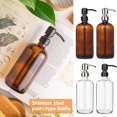 thumbnail image 4 of Stainless Steel Dispenser Bottle Soap Dispenser Bottle with Rustproof Pump, 4 of 6
