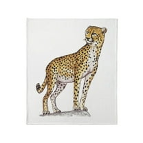 CafePress - Cheetah Throw Blanket - Soft Fleece Throw Blanket, 50"x60" for All Ages