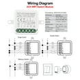 thumbnail image 3 of Module Wi-Fi 2 Ch Switch Mini Smart avec Commande Vocale, Contrôle par Application pour Téléphone Mobile, Fonction de Minuterie, Compatible avec l'Assistant Google, Amazon Alexa LED 300 W, 10 A, 3 of 8