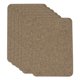 thumbnail image 1 of Uxcell 6Pcs Parches de reparación de tela para sofá Parches de tela de lino 4.13" x 6.1" Marrón Amarillo, 1 of 5