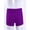 Purple, variant on YONGHS Kids Girls Dance Outfits Tennis Sport Uniform Sequins Dress Shorts 2Pcs Set 4-14