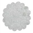 thumbnail image 6 of BalsaCircle 6 White Round 15" Romantic Floral Lace Vinyl PLacemats Doilies Wedding Party, 6 of 8