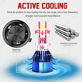 thumbnail image 6 of For 2013 2014 2015 2016 2017 Chevy Traverse LED Headlight High Low Beam + Fog Light Bulbs Combo Kit, 6 of 12