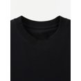 thumbnail image 4 of Funny Mexican Valentine's T-Shirt - 100% Cotton 180g Black Short Sleeve T-Shirt with Playful Coffee and Concha Design, Single Side Print, Sizes S-XXXL, Unisex Adult Casual Wear, 4 of 7