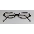 thumbnail image 2 of NEW VERA WANG V46 WOMENS/LADIES CAT EYE FULL-RIM BLACK / SILVER DESIGNER SLEEK EUROPEAN CAT EYE FRAME DEMO LENSES 50-15-135 EYEGLASSES/SPECTACLES, 2 of 9