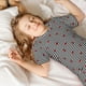 thumbnail image 5 of Balery Ladybugs on Black and White Striped Conjunto de Pijama Infantil de Manga Corta con Estampado – Ropa de Dormir de Algodón Suave-Large, 5 of 6