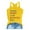 Yellow, variant on Women's "Loves And America Too" Letter Print Tank Top - Sleeveless Round Neck Casual Summer Beach Vest