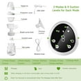 thumbnail image 4 of Portable Extractor Electric Breast Feeding Pumps Breastfeeding supplies,with 9 Suction Levels, 4 of 6
