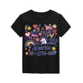 thumbnail image 4 of CCRFTGI American 4th of July Shirts for Kids Girls Size 7 USA Shirts Funny 250th Anniversary 1776-2026 Summer Freedom T-Shirts Patriotic Girls Fashion Tee Tops Black 7-8 Years, 4 of 4