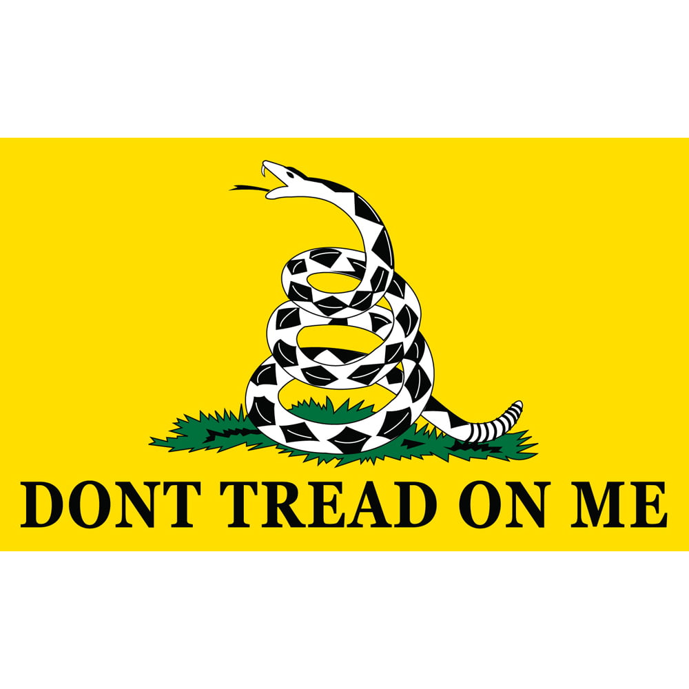 Don't Tread On ME*SALE*2 For 5.00* Made in USA** Patriot* 2 in Set*Free Ship 