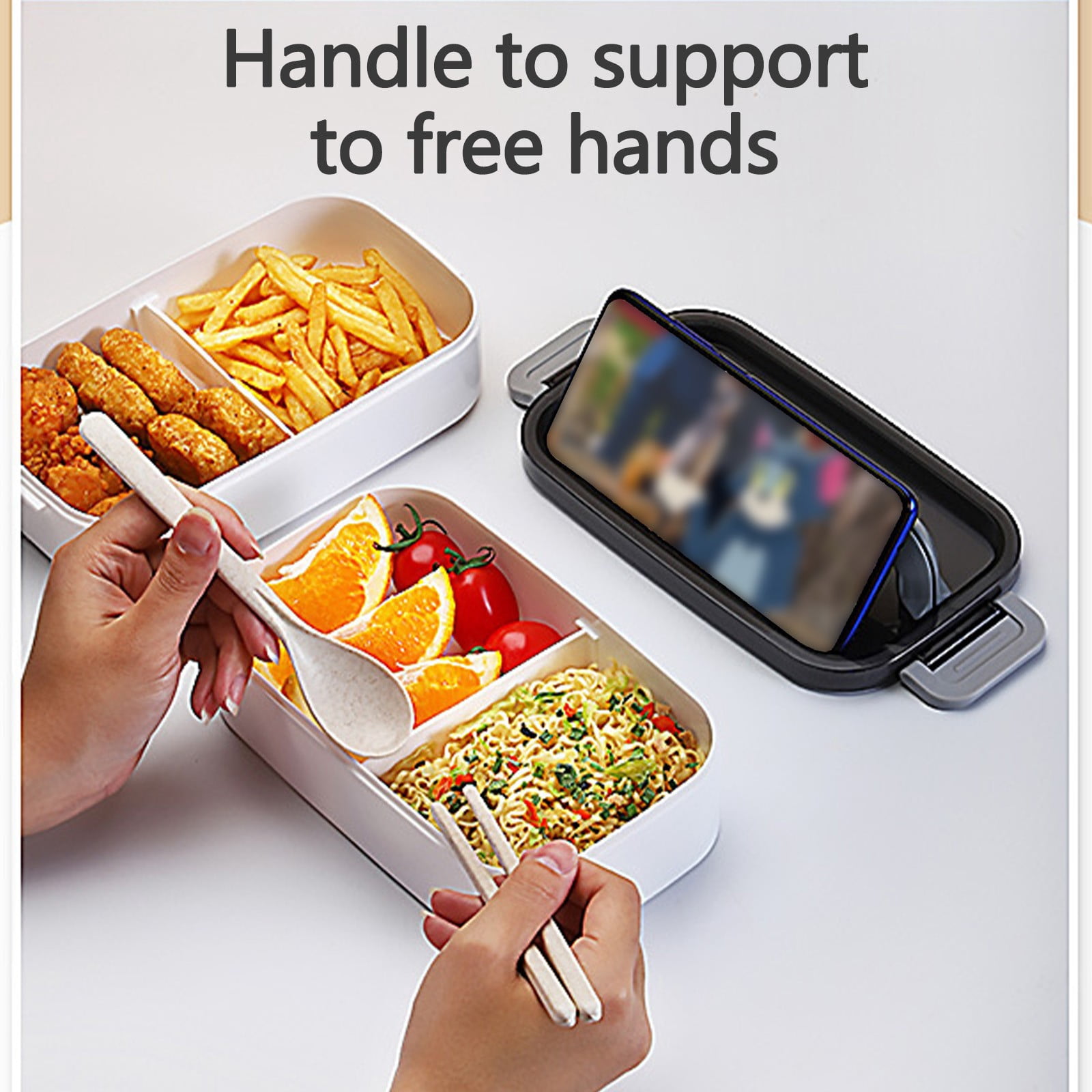 Zxsyw Deli Containers With Lids, Plastic Lunch Box for Salad