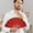 Red #4, variant on Led Folding Hand Fan Dance Accessory | Illuminated Silk Fan with Light | Festival Party Performance Prop | Portable Handheld Fan for Wedding Events