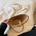 thumbnail image 1 of Bolso de mano de playa para mujer, bolso hobo informal tejido con hilo de algodón de paja suave (estilo 1) Tmvgtek Para Estrenar, 1 of 9