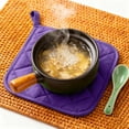 thumbnail image 5 of YaoZQ Purple Square Pot Holders Cotton Heat Insulation Hot Pads Oven Trivets for Baking Roasting Kitchen Accessories 7.1 inch, 5 of 5