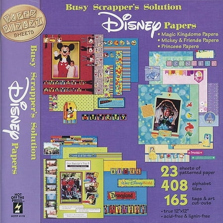Paper Pizazz Papers & Accents, Disney