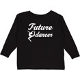 thumbnail image 3 of Inktastic Future Dancer Childs Dancing Girls Long Sleeve Toddler T-Shirt, 3 of 5
