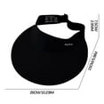 thumbnail image 2 of JingChun Beach Hats for Women Packable, Folding Straw Sun Hat with Wide Brim and Ponytail for UV Protection and Summer Travel, 2 of 3