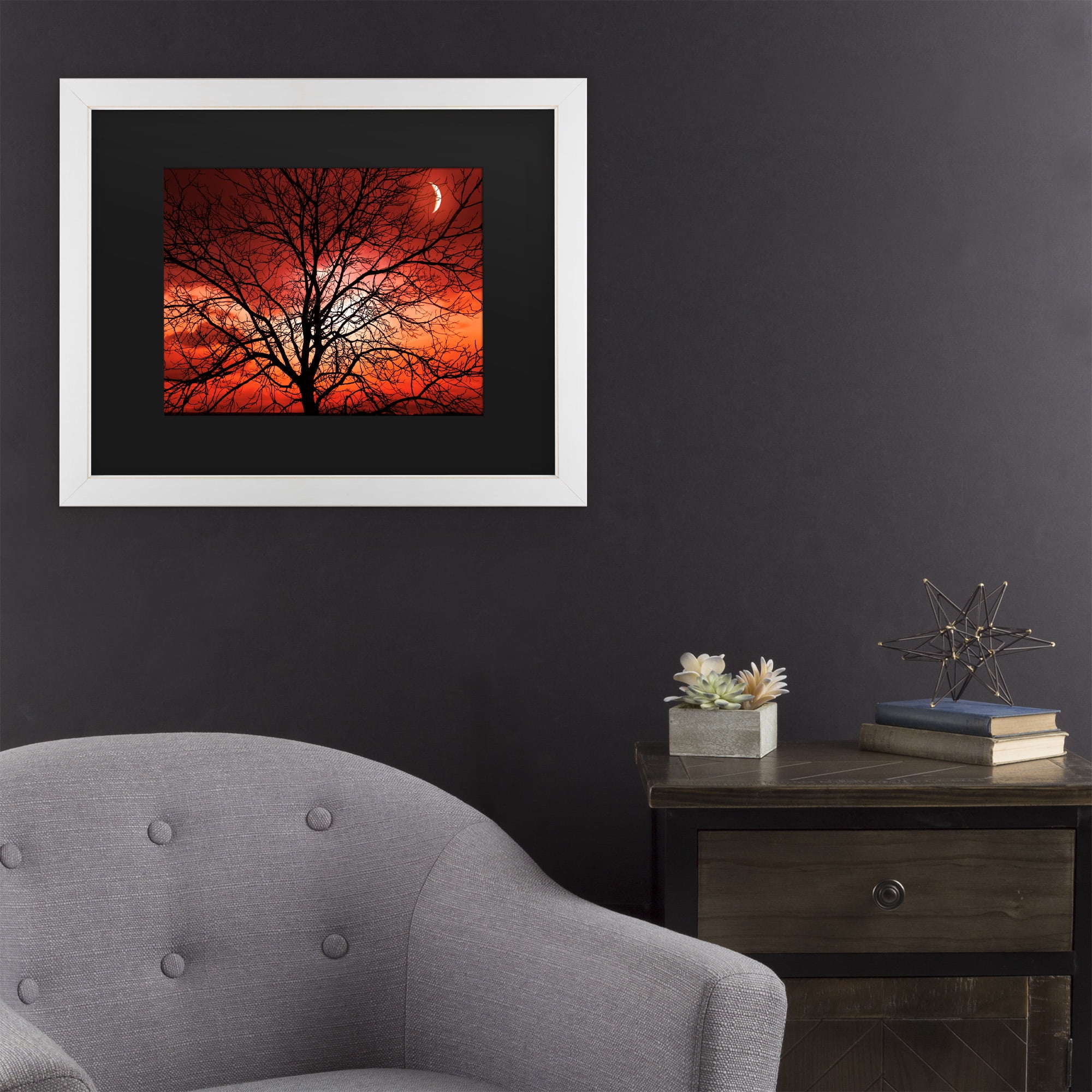 Trademark Fine Art 'Big Bad Moon' Canvas Art by Philippe Sainte-Laudy