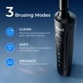 thumbnail image 5 of Fairywill Rotating Electric Toothbrush for Adults, Rechargeable Spin Ultrasonic Toothbrush with USB Charging Base,4 Brush Heads, Black, 5 of 13