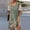 A0700-Khaki, variant on CALAFEBILA Womens Sundresses for Beach Vacation Short Sleeve Square Neck Solid Color Mini Sun Dress Pleated Lace Short Women Casual Dresses