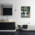 thumbnail image 4 of Stupell Industries Contemporary Chic Green Bathroom Canvas Art, 30 x 40, by Yvette St. Amant, 4 of 8