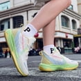 thumbnail image 5 of Women Basketball Shoes Fashion Sneakers Comfortable Athletic Lightweight Non Slip Outdoor Sport Volleyball Shoes, 5 of 6