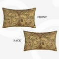 thumbnail image 4 of Kdxio Cotton Pillow Cases 14"X20" Pillowcases,Soft And Breathable Bedroom Pillow Cases-World Map1, 4 of 8